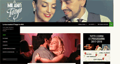 Desktop Screenshot of milanotango.com